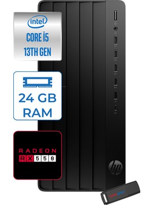 Hp Pro Tower 290 G9 Intel® Core™ I5-13500 24GB 1tb SSD 4GB/RX550 WIN11HOME Mini Tower Masaüstü Bilgisayar 623Y0ET27H08+ZETTAUSBBELLEK