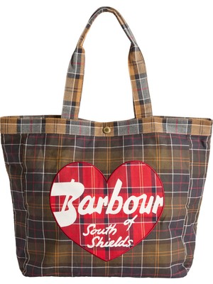 Barbour Heart Tote Çanta TN11 Classic Cardinal