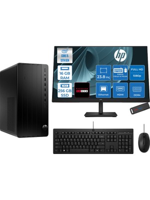Hp Pro Tower 290 G9 Intel® Core™ I5-13500 16GB 256GB SSD 4GB/RX550 Freedos +23.8" 100Hz Mon. Mini Tower Masaüstü Bilgisayar M623Y0ET27F01+ZETTAUSBBELLEK
