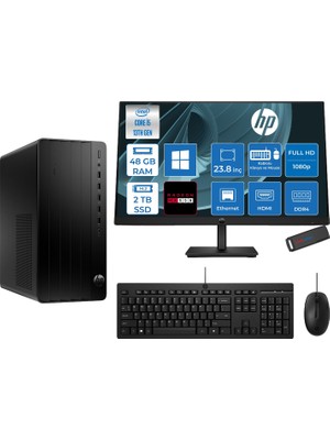 Hp Pro Tower 290 G9 Intel® Core™ I5-13500 48GB 2tb SSD 4GB/RX550 WIN11PRO +23.8" 100Hz Mon. Mini Tower Masaüstü Bilgisayar M623Y0ET27P19+ZETTAUSBBELLEK