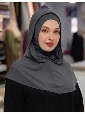 Samara Scarf Kapüşonlu Hijab Sandy