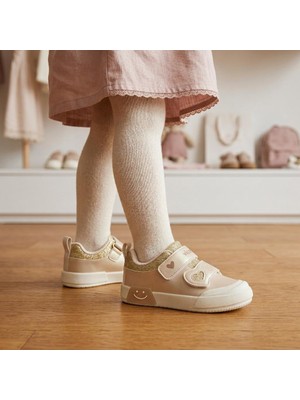 Vicco Suzi Kız Çocuk Kalp Cırt Işıklı Sneaker Ayakkabı