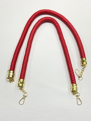 Karan Tuhafiye Çanta Sapı / Örme Hortum Modeli / 50 cm