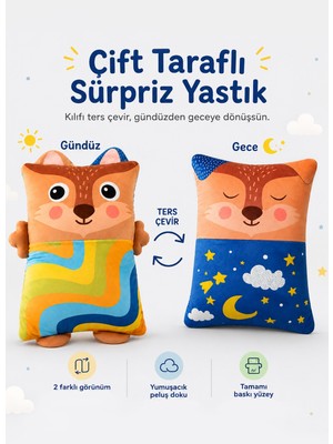 Kitikate Foxy Yastık Kahverengi