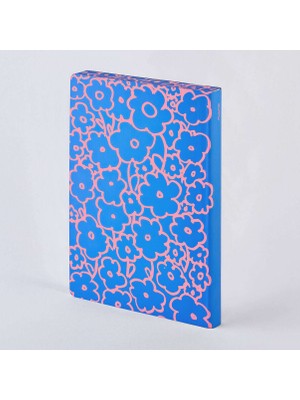 Nuuna Esnek Kapak Noktalı Not Defteri 120 gr 165X220 mm Flower Power 55768