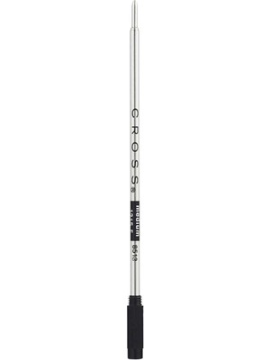 Cross Ballpoint Vidalı Tükenmez Kalem Yedeği Medium Siyah 8513