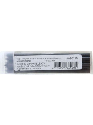 Koh-i-Noor Koh-I Noor Graphite Portmin Yedek Uç 3.8 mm 9 cm Hb 6lı 4820