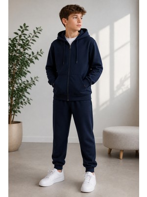 Beniizle Kapüşonlu Unisex Çocuk Eşofman Takımı