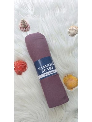 Samara Scarf Luxury Penye Şal - Kadın Tesettür Jersey Hijab Lycra Shawl