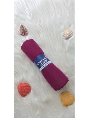 Samara Scarf Luxury Penye Şal - Kadın Tesettür Jersey Hijab Lycra Shawl