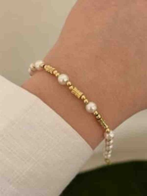 Janjans Perlitha Vip Seri Gold Bileklik