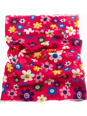 Zero Land Dpmix-Hb Papatya Desenli Baff Boyunluk Pembe