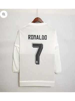 Real Madrid 2016 Milano Şampiyonlar Ligi Finali Cristiano Ronaldo Forması (Uzunkol)