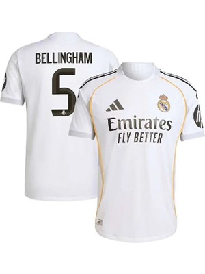 Real Madrid 2025-26 Yeni Sezon Jude Bellingham Iç Saha Forması
