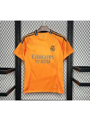 Real Madrid 2024/25 Sezonu Isimsiz Deplasman Forması (Orange)