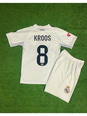 Real Madrid 2025/26 Yeni Sezon Toni Kross Iç Saha Cocuk Forması