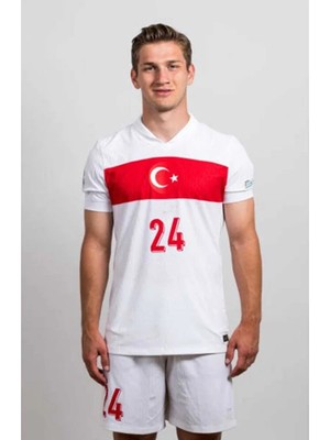 Türkiye Milli Takım Euro 2024 Semîh Kılıçsoy Forması (Beyaz)