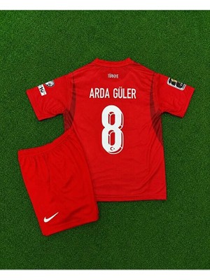 Türkiye 2026 Dünya Kupası Kırmızı Arda Güler Iç Saha Çocuk Forması (World Cup)