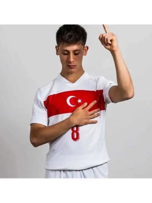 Türkiye Euro 2024 Arda Güler Iç Saha Beyaz Forması (White)