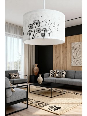 St. Morritz Karahindiba Desenli Çocuk Odası Avize