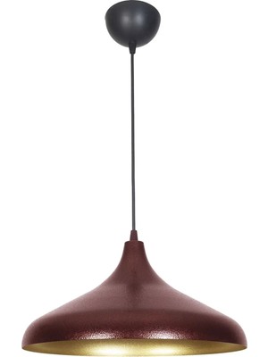 St. Morritz Nil Özel Modern Tasarım Bordo Içi Gold Metal Tekli Cafe - Mutfakavize