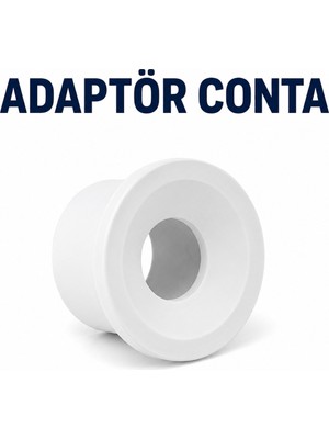 Cina Max Adaptör Conta Lavabo Sifon Gider Bağlantı Contası 50'lik Pimaş Pvc Sızdırmazlık Koku Önleyici 1 Adet