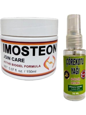 Imosteon Bakım Kremi 150 ml + Çörek Otu Yağı ile 30 ml