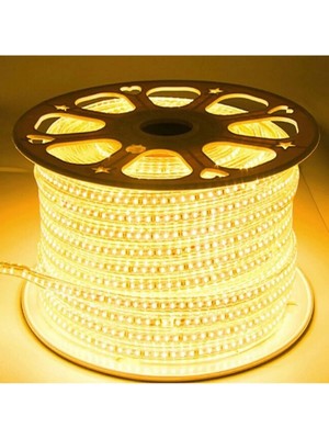 St. Morritz Hortum Şerit LED 8 Metre Gün Işığı Fişli 220 Volt Tak Çalıştır Su Geçirmez