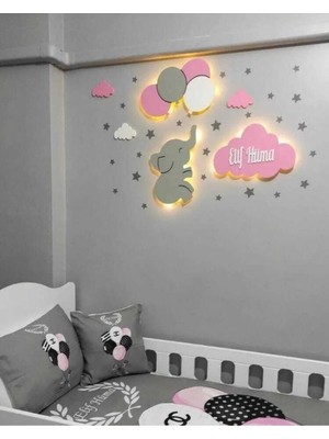 St. Morritz Çocuk ve Bebek Odası Dekoratif Gece Lambası Aydınlatma