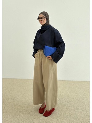Moda Aksa Aura Bluz Lacivert
