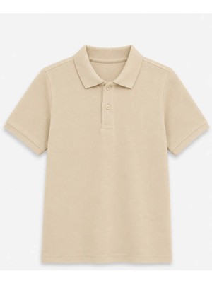 Rozelt Bej Kısa Kollu Polo Yaka Lakos Okul T-Shirt
