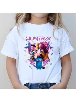BarsDepo Huntrıx Tişört, Premıum Kalite Unisex Çocuk / Yetişkin