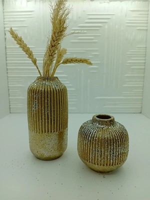 St. Morritz Işıltılı Vazo Seti