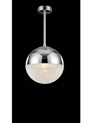 St. Morritz Tek Top Krom 3 Renk LED Tavana Sıfır Modern Avize Enerji Tasarruflu