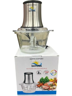St. Morritz Derya Sayona SYN-18C 750 Watt Rondo  Doğrayıcı