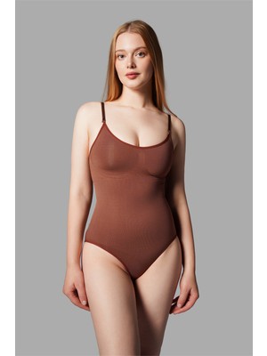 Fit Women 2 Beden Toparlayan Incelten Alt Tarafı Çıtçıtlı Seamless Zıbın Korse 9051