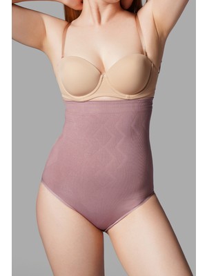 Fit Women Rahim Toparlayıcı Yüksek Bel Şekillendirici Göbek ve Bel Külot Ten Korse 1050