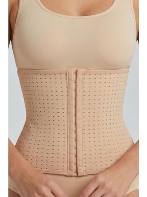 Fit Women Rahim Toparlayıcı Bel Şekillendirici Göbek ve Bel Lohusa Ten Korse 4418