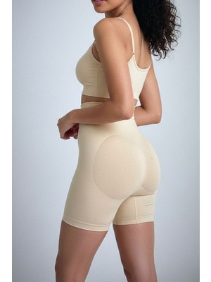 Fit Women Paçalı Korse Bel ve Basen , Bel Toparlayıcı Kalça Şekilendirici Yüksek Bel Korse 2050