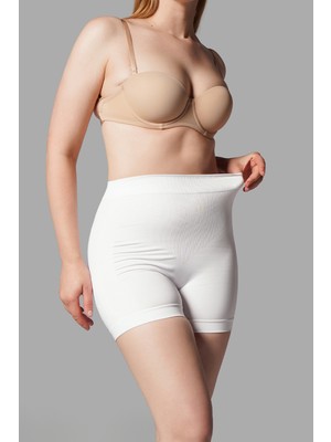 Fit Women Push Up Seamless Dikişsiz Popo Şekillendirici Kısa Paçalı Korse 2064