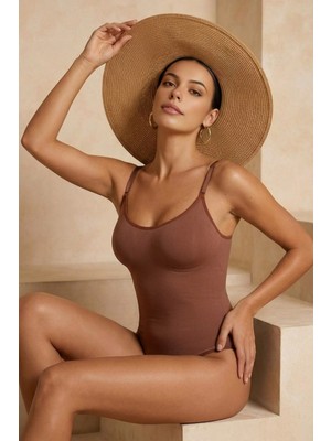 Fit Women Kadın 2 Beden Incelten Kahve Toparlayıcı Korse
