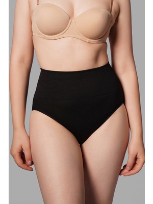 Fit Women Dikişsiz Toparlayıcı Yüksek Bel Külot Korse 1010