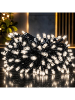 Kuzey Oyuncak Yüksek Kalite 10 Metre Profesyonel Gün Işığı LED Işık Beyaz Hızlı Flash Işıklı Noel Yılbaşı Işığı