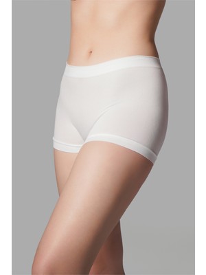 Fit Women Kadın Boxer Toparlayıcı Iz Yapmayan Seamless Örme Boxer 2001