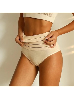 Fit Women Yüksek Bel Toparlayıcı 2 Beden Şekilendiren Kilot Korse 4406