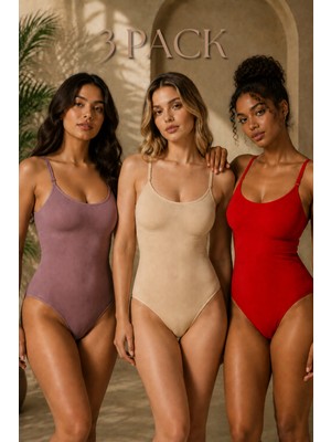 Fit Women Kadın 2 Beden Incelten 3 Lü Toparlayıcı Korse
