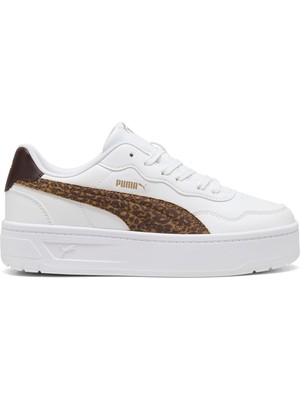 Puma Court Lally Skye Feline Kadın Beyaz Sneaker Ayakkabı 40825102