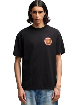 Puma Graphic Sun Relaxed Erkek Siyah Günlük Stil T-Shirt 63675901
