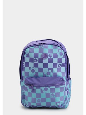 Lila  Kaukko Nature Soft Sırt Çantası Lılac-Blue