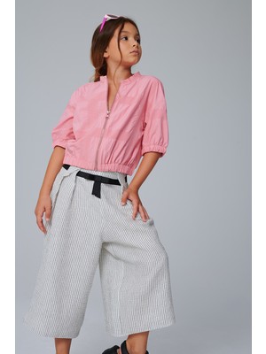 SheShe Pembe Bomber Ceket